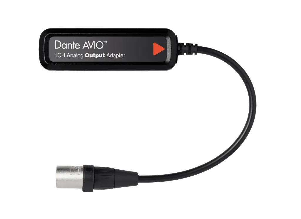 Dante AVIO Analog 
Output 0x1