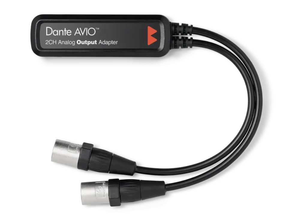 Dante AVIO Analog 
Output 0x2