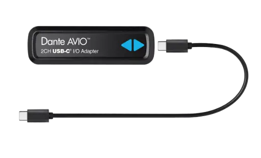 [Audinate Avio] Dante AVIO USB-C IO 2×2