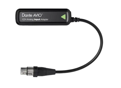 [Audinate Avio] Dante AVIO Analog 
Input 1x0